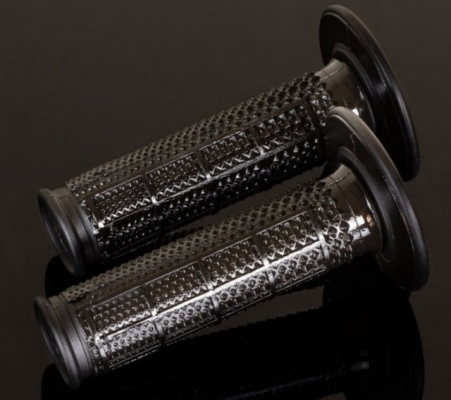 Мото грипсы Renthal MX Dual Compound Ultra Tacky Tapered Grips Black