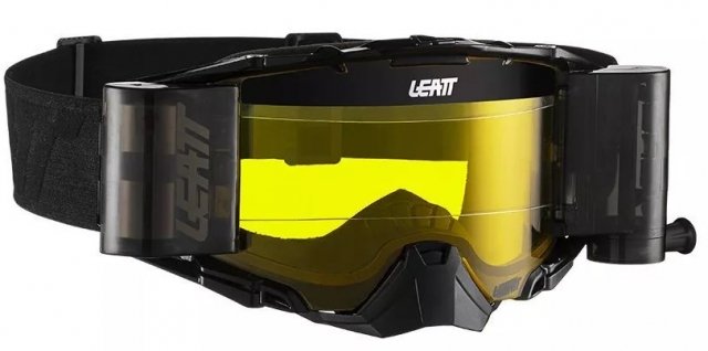 Мотоочки Leatt Goggle Velocity 6.5 Roll-Off Black/Grey Yellow 65% (8019100051)