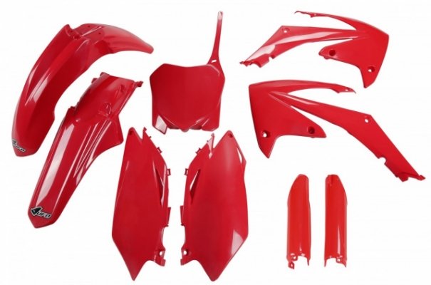 Набор пластика Ufo для Honda CRF 250R 2010, CRF 450R 2009-2010, цвет красный (HOKIT113E070)