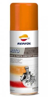 Очиститель для тормозов и других деталей мотоциклов Repsol Moto Brake/Parts Contact Cleaner 0.3L