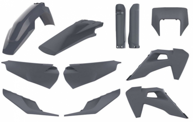 Набор пластика Polisport ENDURO kit для HUSQVARNA TE/FE 2020-2022 цвет Nardo Grey (90905)
