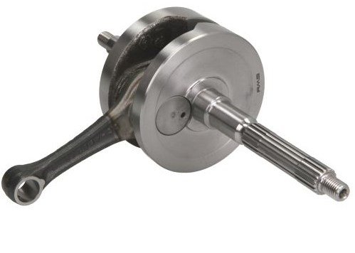 Коленвал Piaggio / Aprilia / Gilera / Derbi / Vespa 4T 50cc Zip / Fly / ET4 / Liberty (20mm) (RMS 10 001 0350)