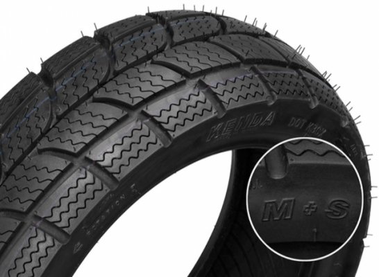 Шина для скутера передняя/задняя KENDA 100/80-10 TL 53P K701 