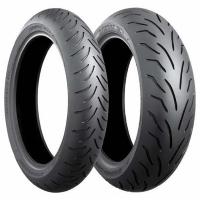 Шина для скутера передняя/задняя BRIDGESTONE 120/90-10 TL 66J B01