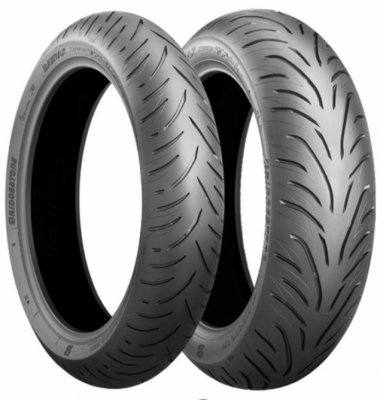 Шина скутерная задняя Bridgestone 160/60R14 TL 65H Battlax Scooter SC2 Rain