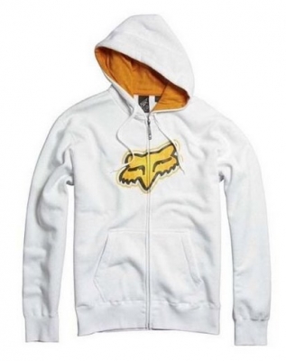 Толстовка FOX Ando Zip Front Fleece White M