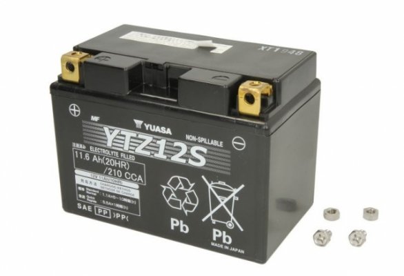 Аккумулятор Yuasa YTZ12S(11Ah-210A)
