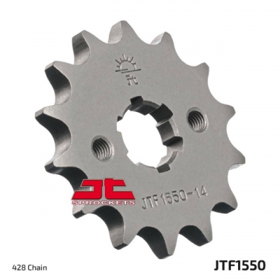 JTF1550-13 - звезда передняя (ведущая) под 428 цепь, 13 зубьев.
