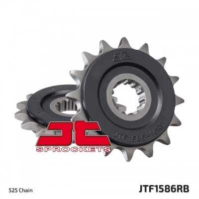 Звезда ведущая(передняя) JT JTF1586.16RB для YAMAHA R6 2006-2016 под 525 цепь