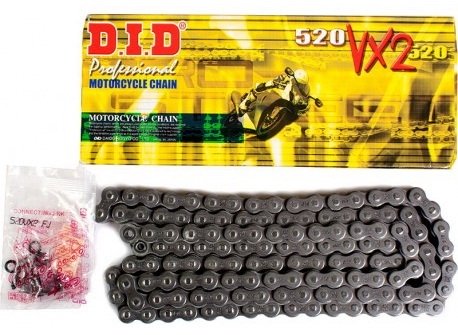 Цепь приводная DID 520VX2-110 звеньев Цепь приводная DID 520VX2-110 звеньев