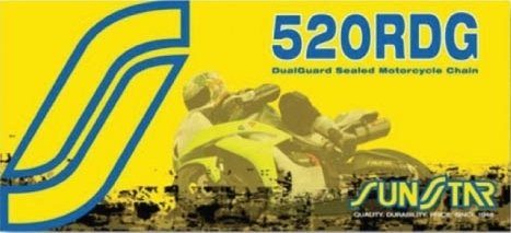 Цепь приводная SunStar SS 520RDG - 110 звеньев