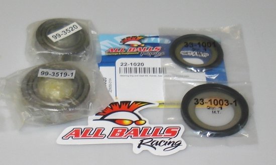 Подшипники рулевой колонки для мотоцикла Honda, Triumph, All Balls Racing 22-1020