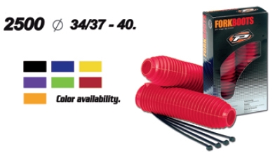 Гофры передних амортизаторов Progrip 2500 Yellow