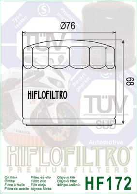 Фильтр масляный HifloFiltro HF172C