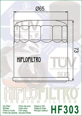 Фильтр масляный HIFLO HF303C