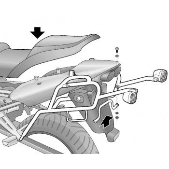 Крепление кофров боковых Shad Fazer 600