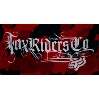 Полотенце Fox Shadow Beach Towel Red