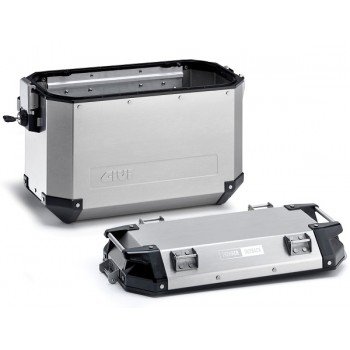 Кофр боковой Givi Monokey Trekker Outback 48L левый Silver