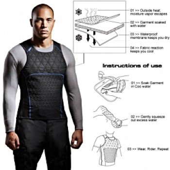 Жилет-кондиционер REVIT Cooling Vest Liquid Black S