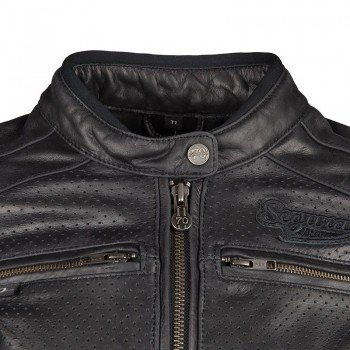 Мотокуртка кожаная Segura Iron Black 2XL