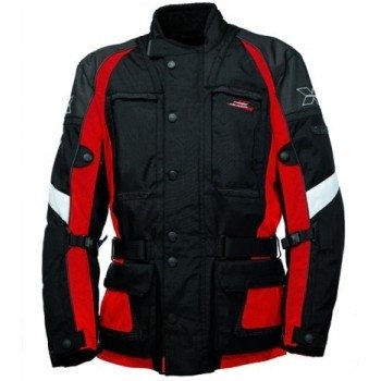 Мотокуртка IXS Paraguay Black-Red-White S