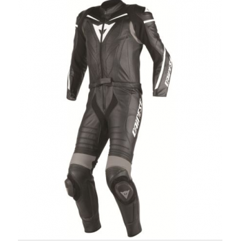 Мотокомбинезон Dainese Laguna Seca D1 Leather Black-Anthracite 50