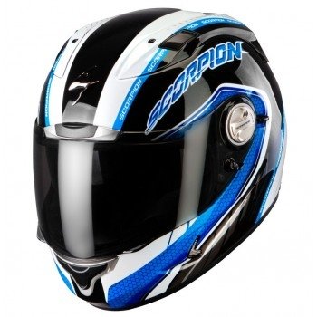 Мотошлем Scorpion Exo-1000 Air Pipelinet Type E11 Black-Blue L