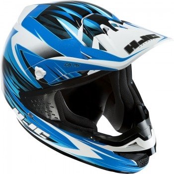 Мотошлем HJC CSMX SHATTERED MC2 Black-Blue L Мотошлем HJC CSMX SHATTERED MC2 Black-Blue L