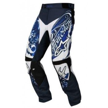 Мотоштаны Alpinestars Charger Crusader Black-Blue-White 38