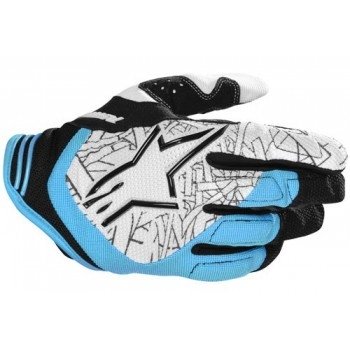 Мотоперчатки детские Alpinestars Youth Charger Balck-Blue-White 3XS