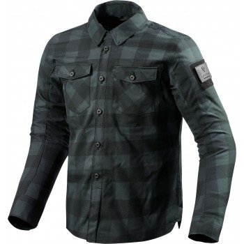 Рубашка Revit Bison Black-Grey S