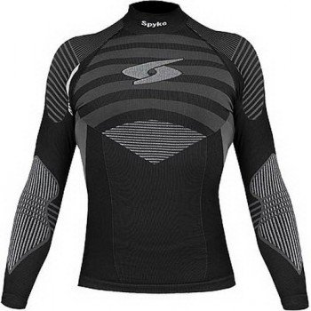Термокофта Spyke 4 Pro L/S Winter Tee Windproof Black-Grey XS/S