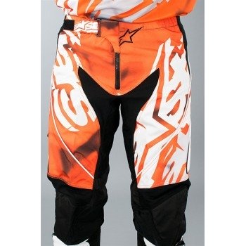 Мотоштаны Alpinestars Racer Orange-Black XS