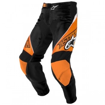 Мотоштаны Alpinestars Racer Black-Orange 28