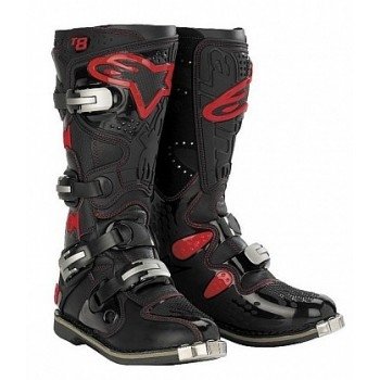 Мотоботы Alpinestars TECH 8 Black-Red 11.0