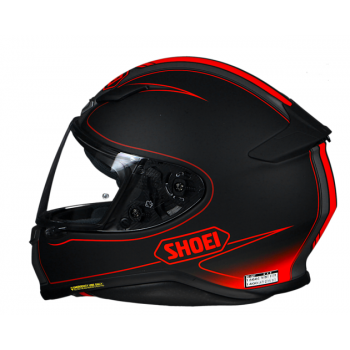 Мотошлем Shoei NXR Flagger TC-1 Black-Red L