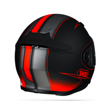 Мотошлем Shoei NXR Flagger TC-1 Black-Red M