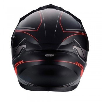 Мотошлем Scorpion ADX-1 Anima Matt Black-Rred 2XL