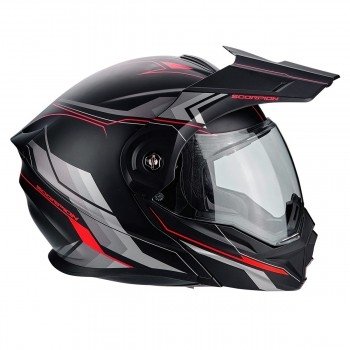 Мотошлем Scorpion ADX-1 Anima Matt Black-Rred S