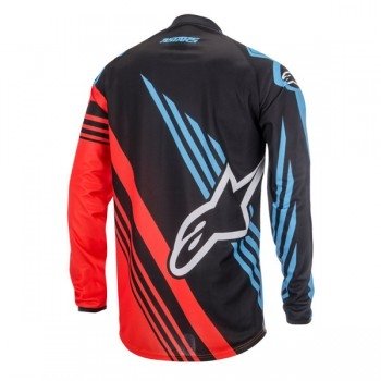 Джерси Alpinestars Racer Supermatic Black-Red-Blue M (2015)