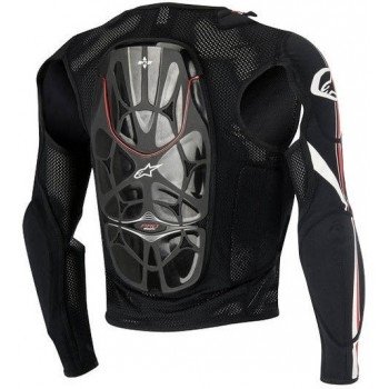 Моточерепаха Alpinestars Bionic Pro Black-Red-White XL