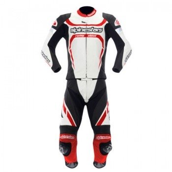 Мотокостюм Alpinestars MOTEGI 2PC Black-Red-White 52