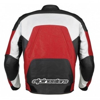 Мотокуртка Alpinestars GP PLUS (3100911) White-Red-Black 50 Мотокуртка Alpinestars GP PLUS (3100911) White-Red-Black 50