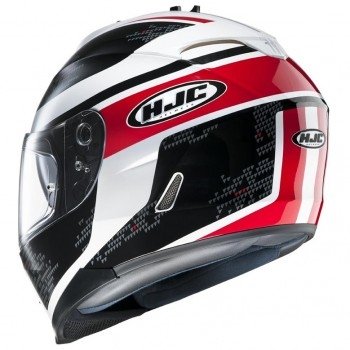 Мотошлем HJC IS-17 PARU MC1 Black-Red-White L