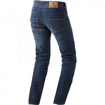 Мотоджинсы Revit Nelson L34 Regular Blue 36