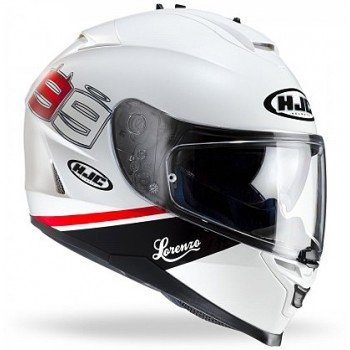 Мотошлем HJC IS-17 Lorenzo 99 MC1 Black-Red L