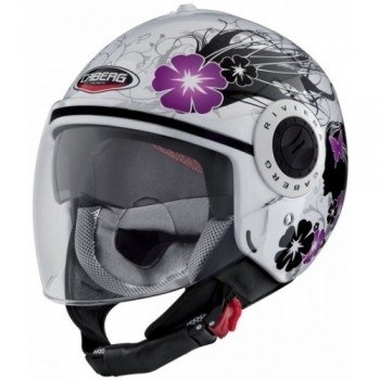 Мотошлем Caberg Riviera V3 Diva White-Silver S
