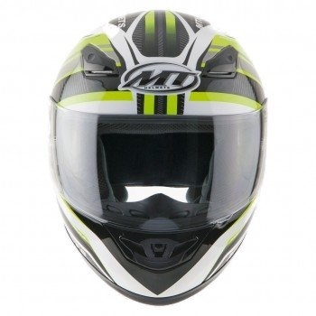 Мотошлем MT Imola II Overcome Matt White-Yellow Fluo XL