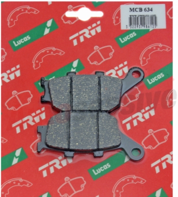 Колодки тормозные дисковые TRW LUCAS MCB634