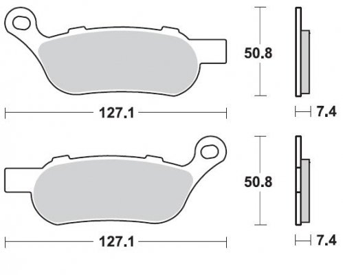 Колодки тормозные Braking BR 944CM88